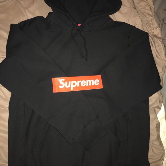 Supreme Embossed Logo Hoodie - Picture 3 of 5
